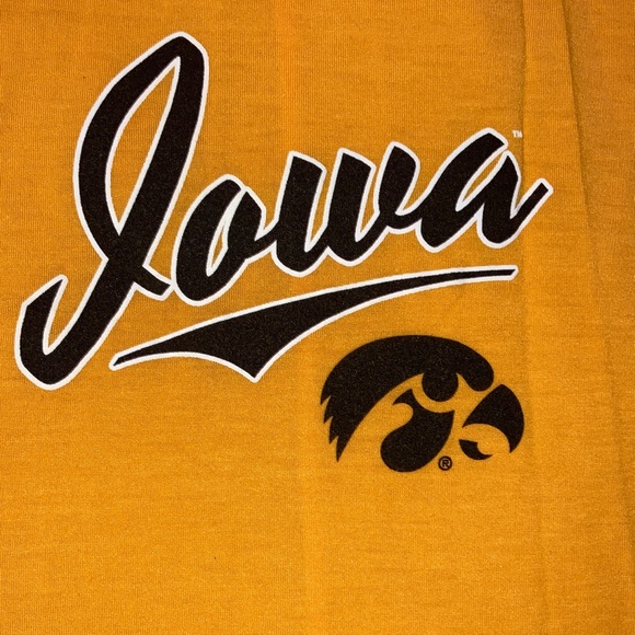 Champion Women's Yellow Iowa Tank Top - Picture 3 of 5